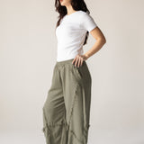 Blush Girl Pants Olive - AB ESSENTIALS