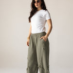 Blush Girl Pants Olive - AB ESSENTIALS
