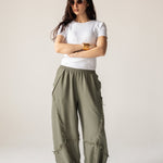 Blush Girl Pants Olive - AB ESSENTIALS