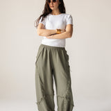 Blush Girl Pants Olive - AB ESSENTIALS