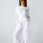 Blush Girl Pants White - AB ESSENTIALS