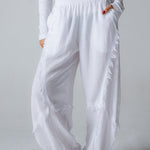 Blush Girl Pants White - AB ESSENTIALS