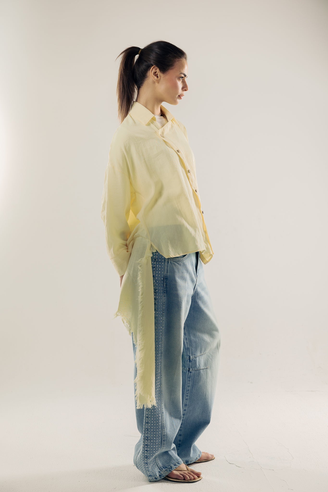 Blush Girl Shirt Butter Yellow - AB ESSENTIALS