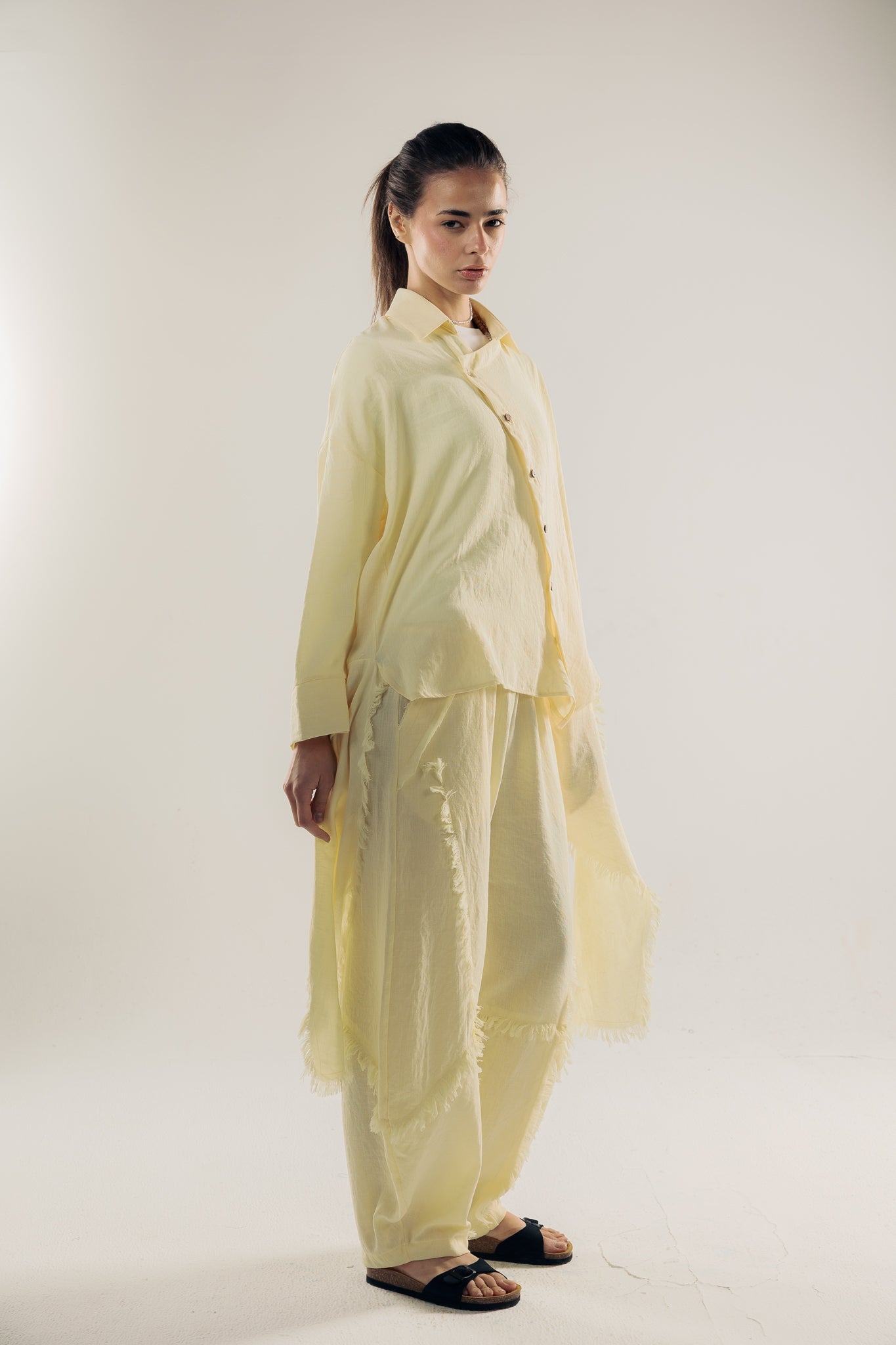 Blush Girl Shirt Butter Yellow - AB ESSENTIALS