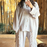 Blush Girl Shirt Grey - AB ESSENTIALS