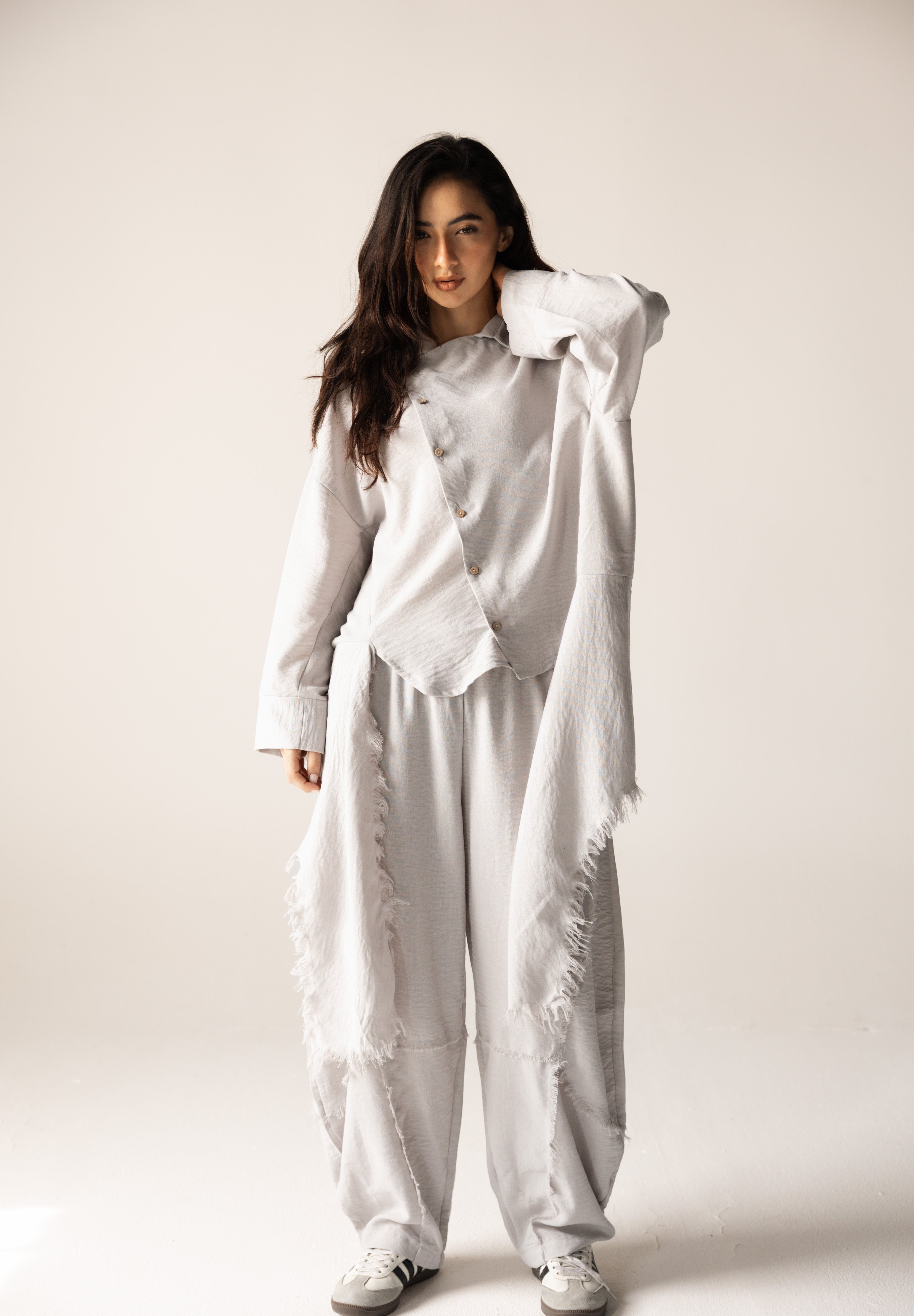 Blush Girl Shirt Grey - AB ESSENTIALS