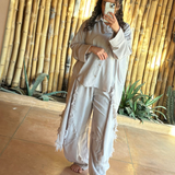 Blush Girl Shirt Grey - AB ESSENTIALS