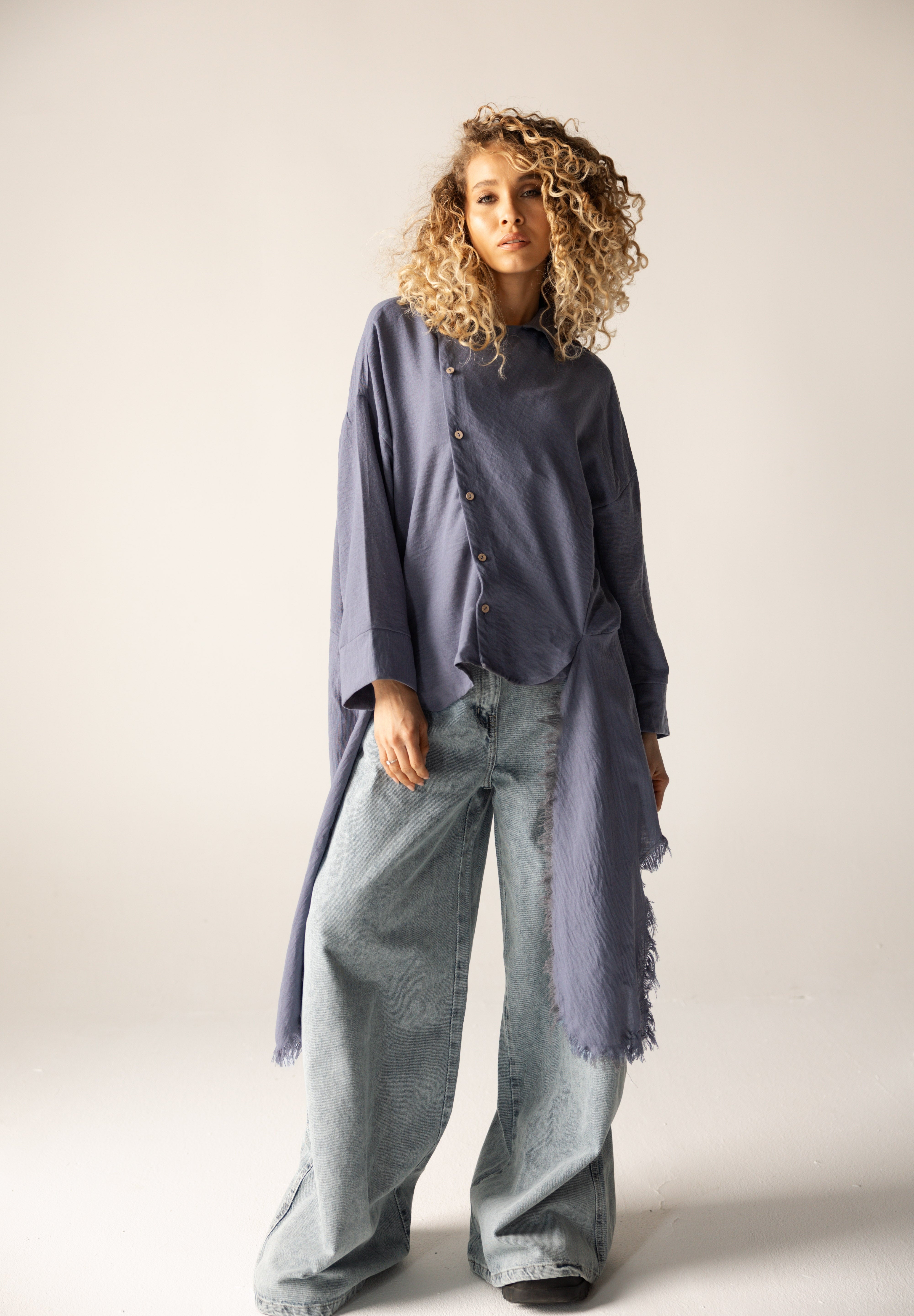 Blush Girl Shirt Ocean Teal - AB ESSENTIALS