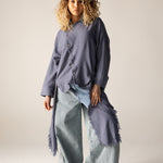 Blush Girl Shirt Ocean Teal - AB ESSENTIALS