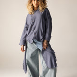 Blush Girl Shirt Ocean Teal - AB ESSENTIALS