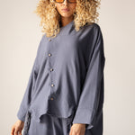 Blush Girl Shirt Ocean Teal - AB ESSENTIALS