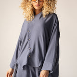 Blush Girl Shirt Ocean Teal - AB ESSENTIALS