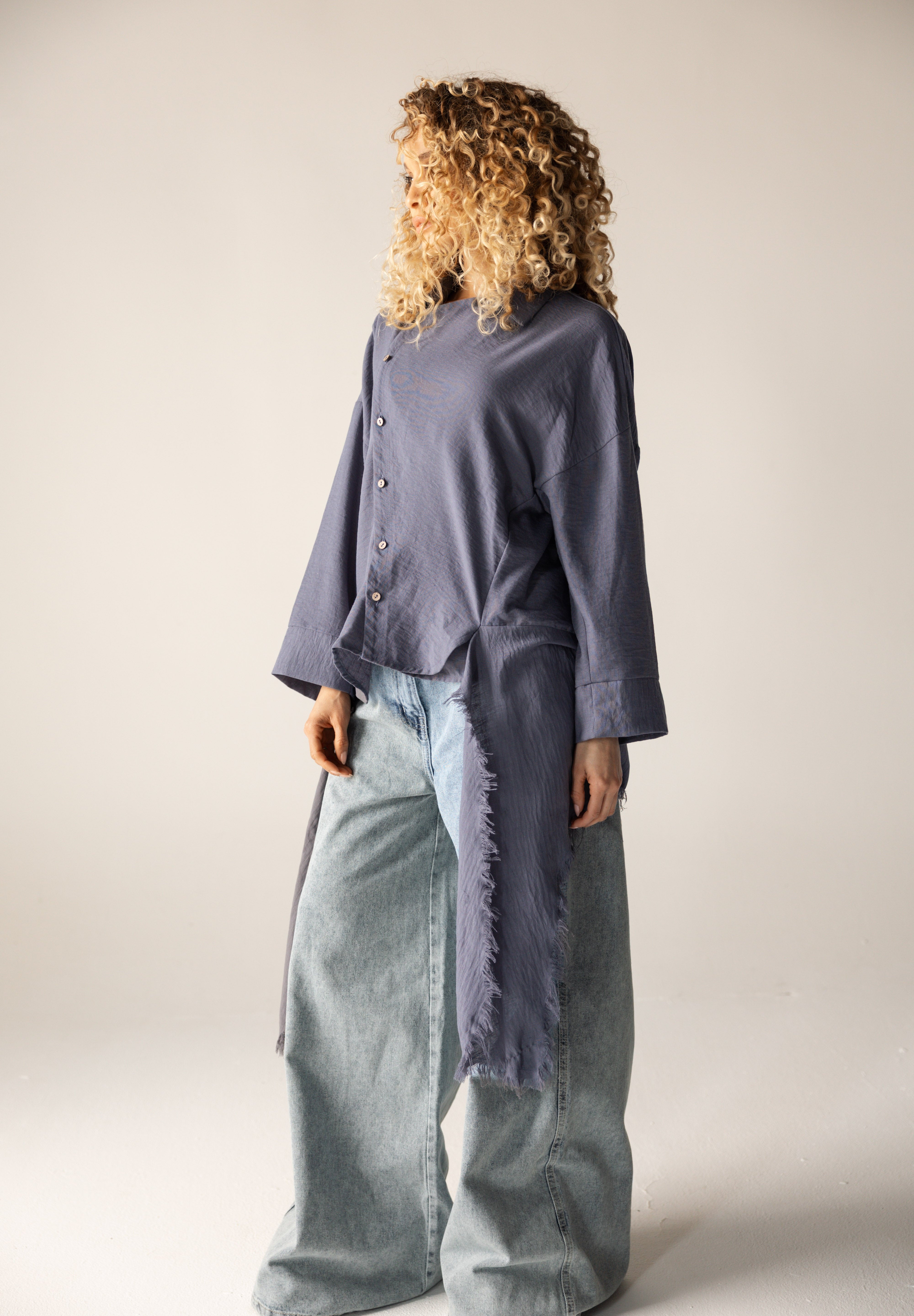 Blush Girl Shirt Ocean Teal - AB ESSENTIALS