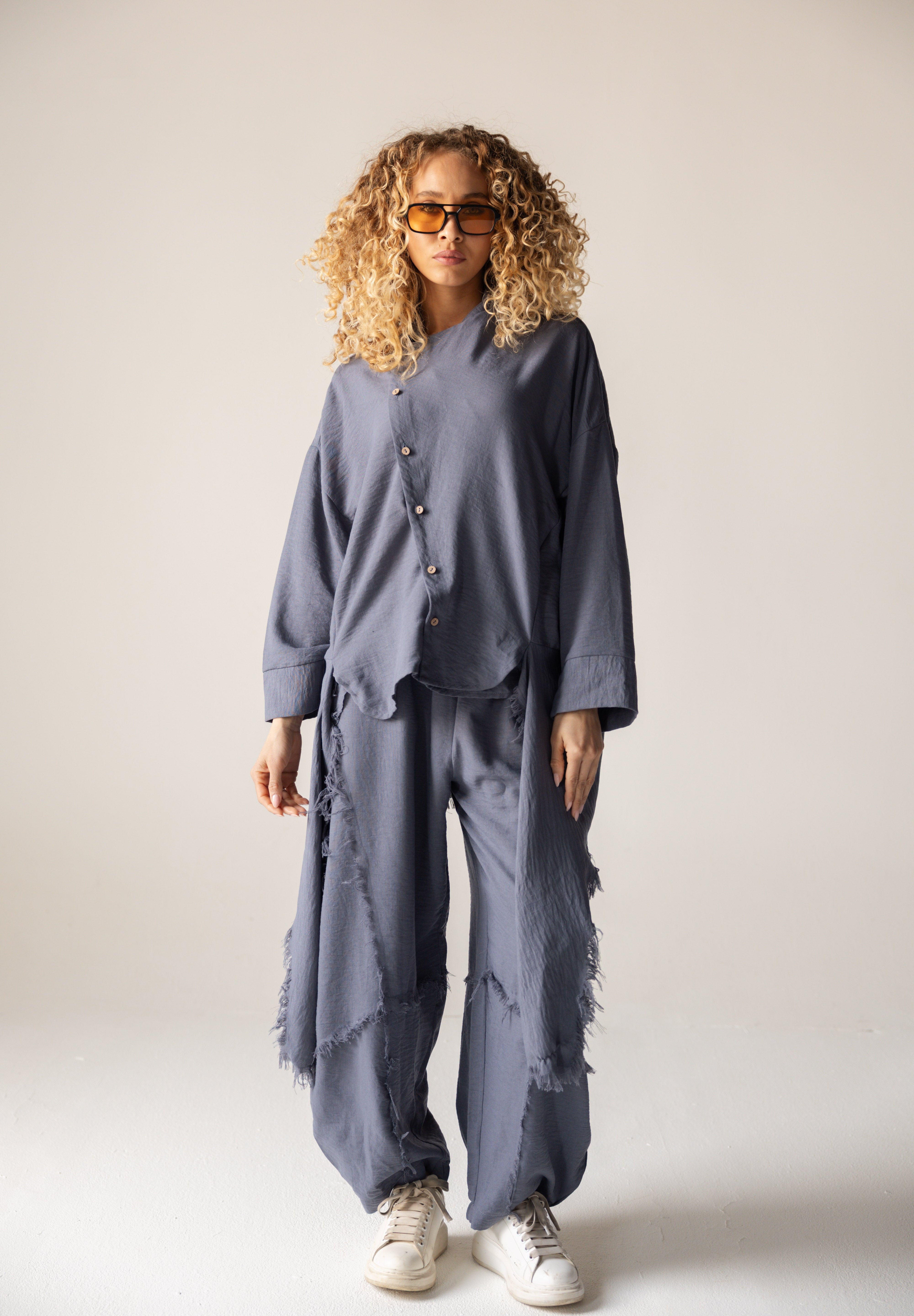 Blush Girl Shirt Ocean Teal - AB ESSENTIALS