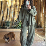 Blush Girl Shirt Olive - AB ESSENTIALS