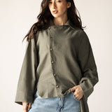 Blush Girl Shirt Olive - AB ESSENTIALS