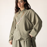 Blush Girl Shirt Olive - AB ESSENTIALS