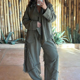 Blush Girl Shirt Olive - AB ESSENTIALS