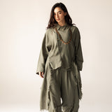 Blush Girl Shirt Olive - AB ESSENTIALS