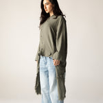 Blush Girl Shirt Olive - AB ESSENTIALS