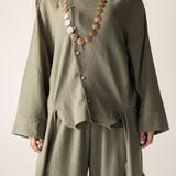 Blush Girl Shirt Olive - AB ESSENTIALS