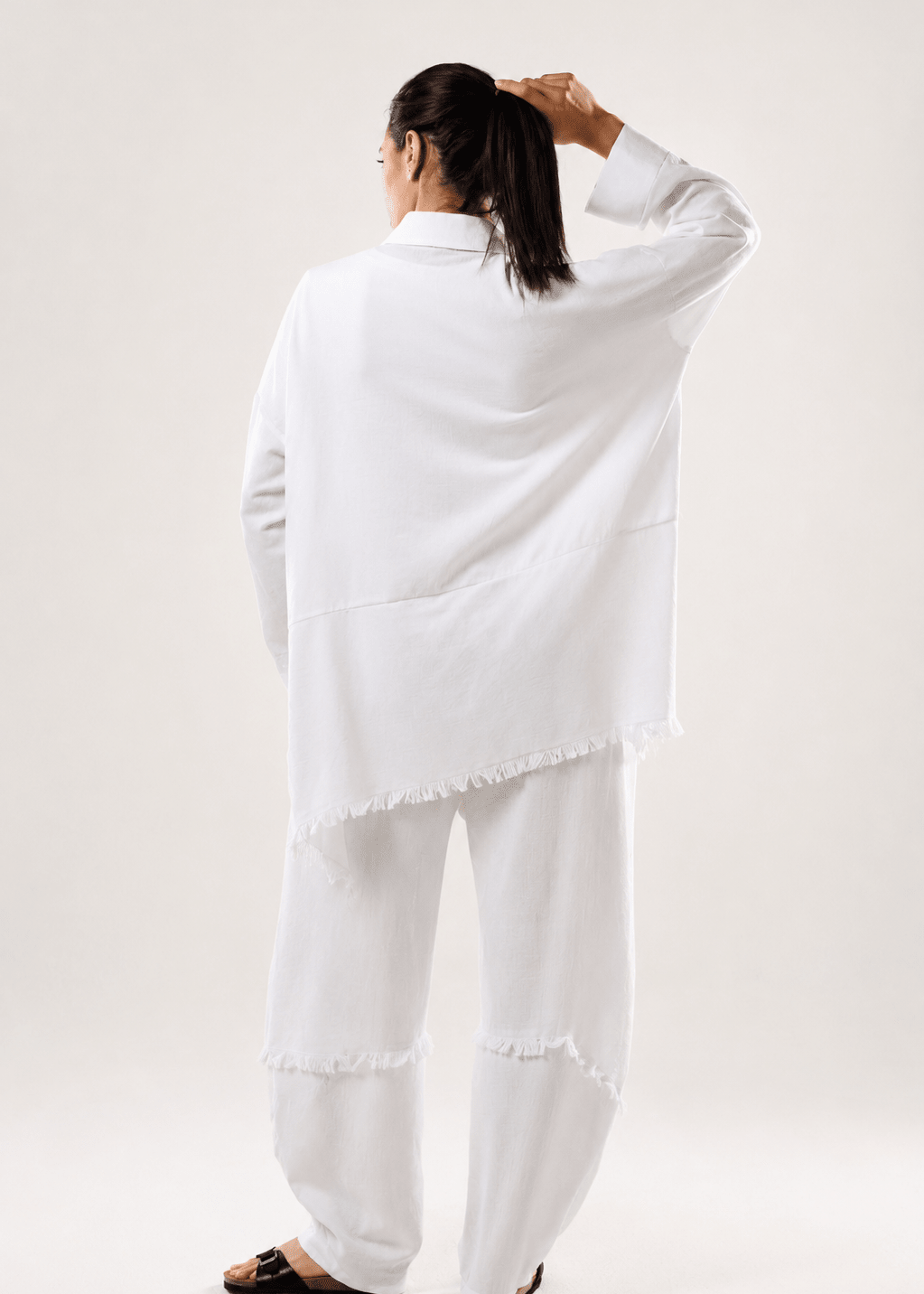Blush Girl Shirt White - AB ESSENTIALS