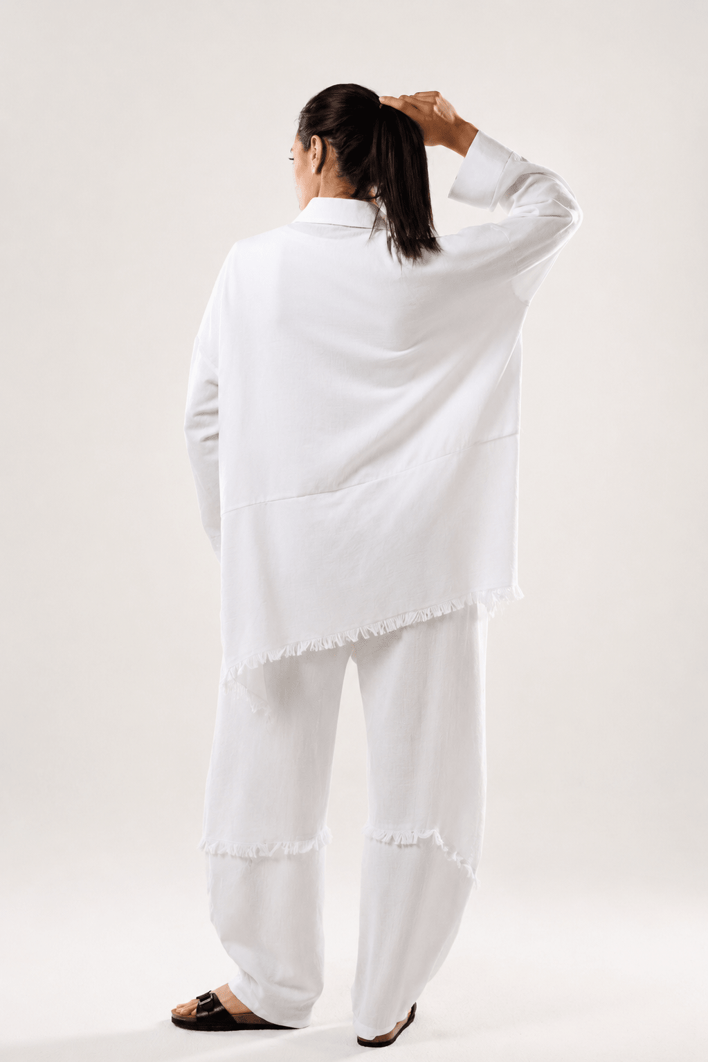 Blush Girl Shirt White - AB ESSENTIALS