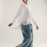 Blush Girl Shirt White - AB ESSENTIALS