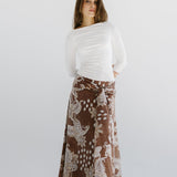 Boho Skirt Brown - AB ESSENTIALS