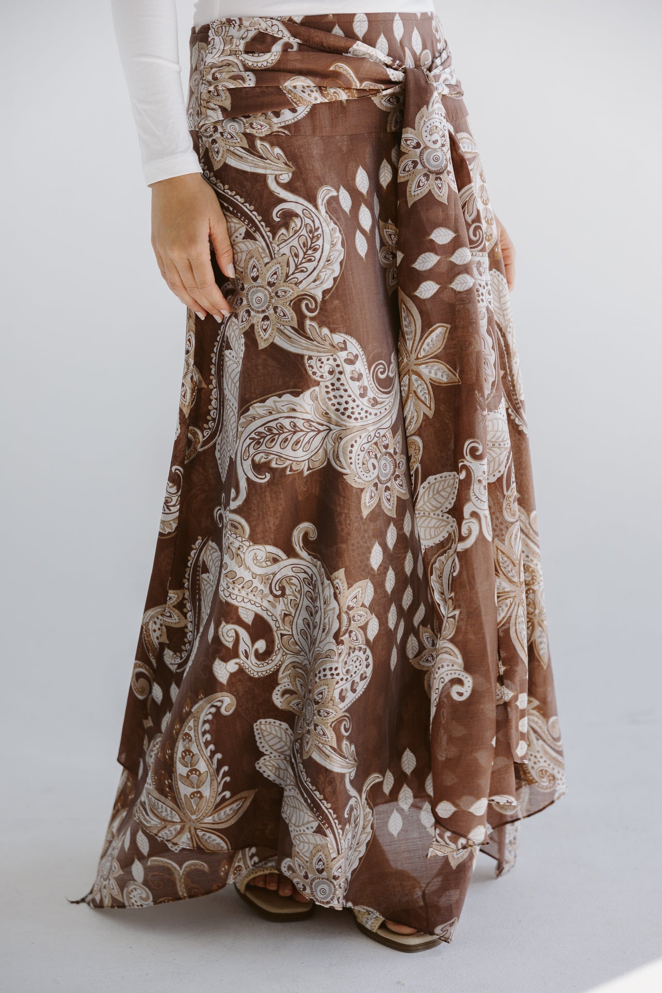 Boho Skirt Brown - AB ESSENTIALS