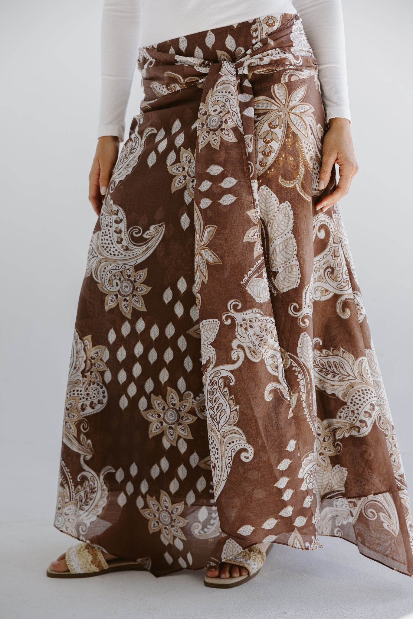 Boho Skirt Brown - AB ESSENTIALS