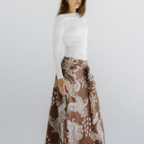 Boho Skirt Brown - AB ESSENTIALS