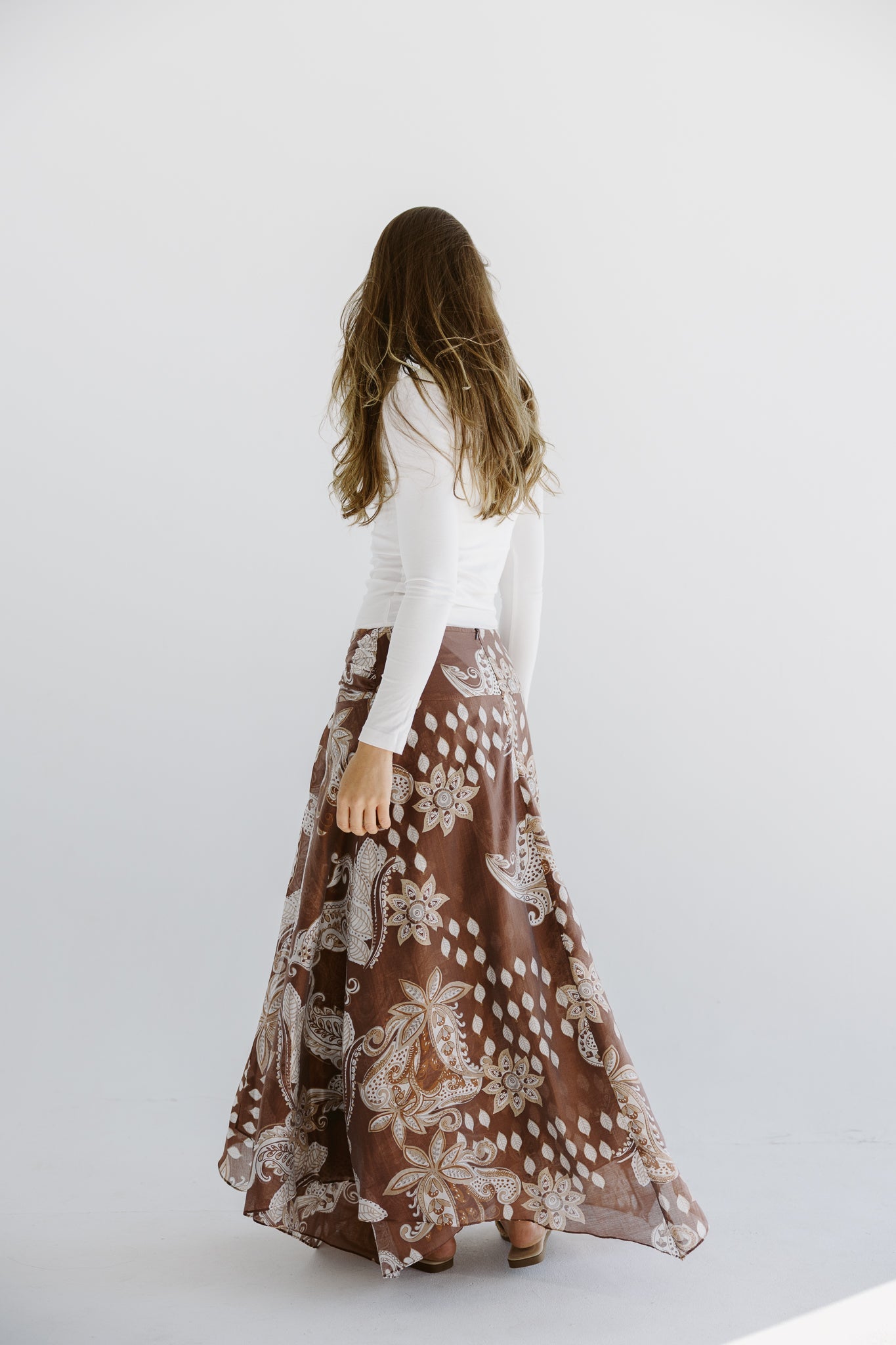 Boho Skirt Brown - AB ESSENTIALS