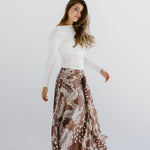 Boho Skirt Brown - AB ESSENTIALS