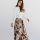 Boho Skirt Brown - AB ESSENTIALS