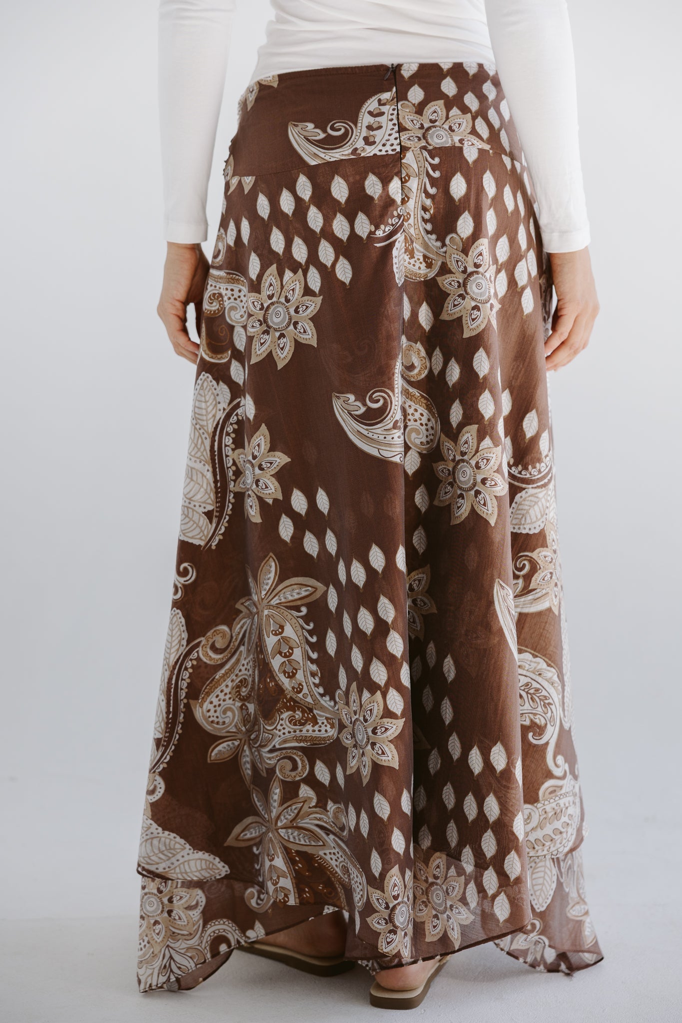 Boho Skirt Brown - AB ESSENTIALS