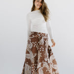 Boho Skirt Brown - AB ESSENTIALS