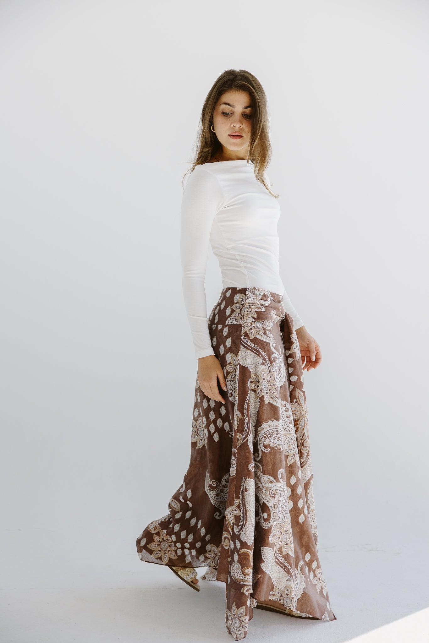 Boho Skirt Brown - AB ESSENTIALS