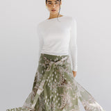 Boho Skirt Olive - AB ESSENTIALS