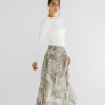 Boho Skirt Olive - AB ESSENTIALS