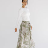 Boho Skirt Olive - AB ESSENTIALS
