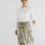 Boho Skirt Olive - AB ESSENTIALS