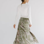 Boho Skirt Olive - AB ESSENTIALS