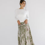 Boho Skirt Olive - AB ESSENTIALS