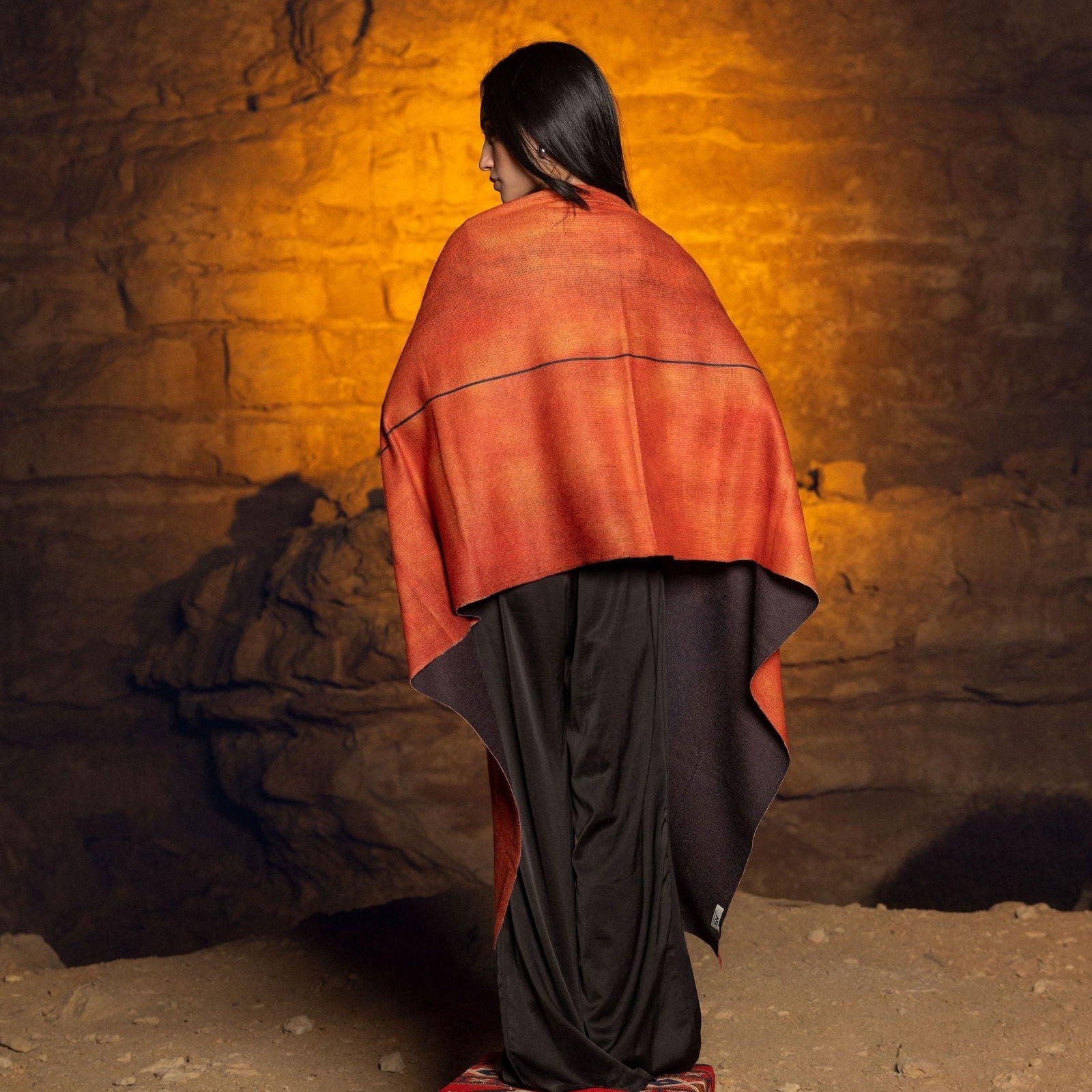 Bold Wool Shawl - AB ESSENTIALS