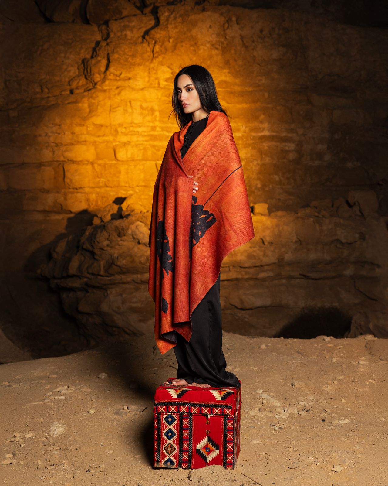 Bold Wool Shawl - AB ESSENTIALS