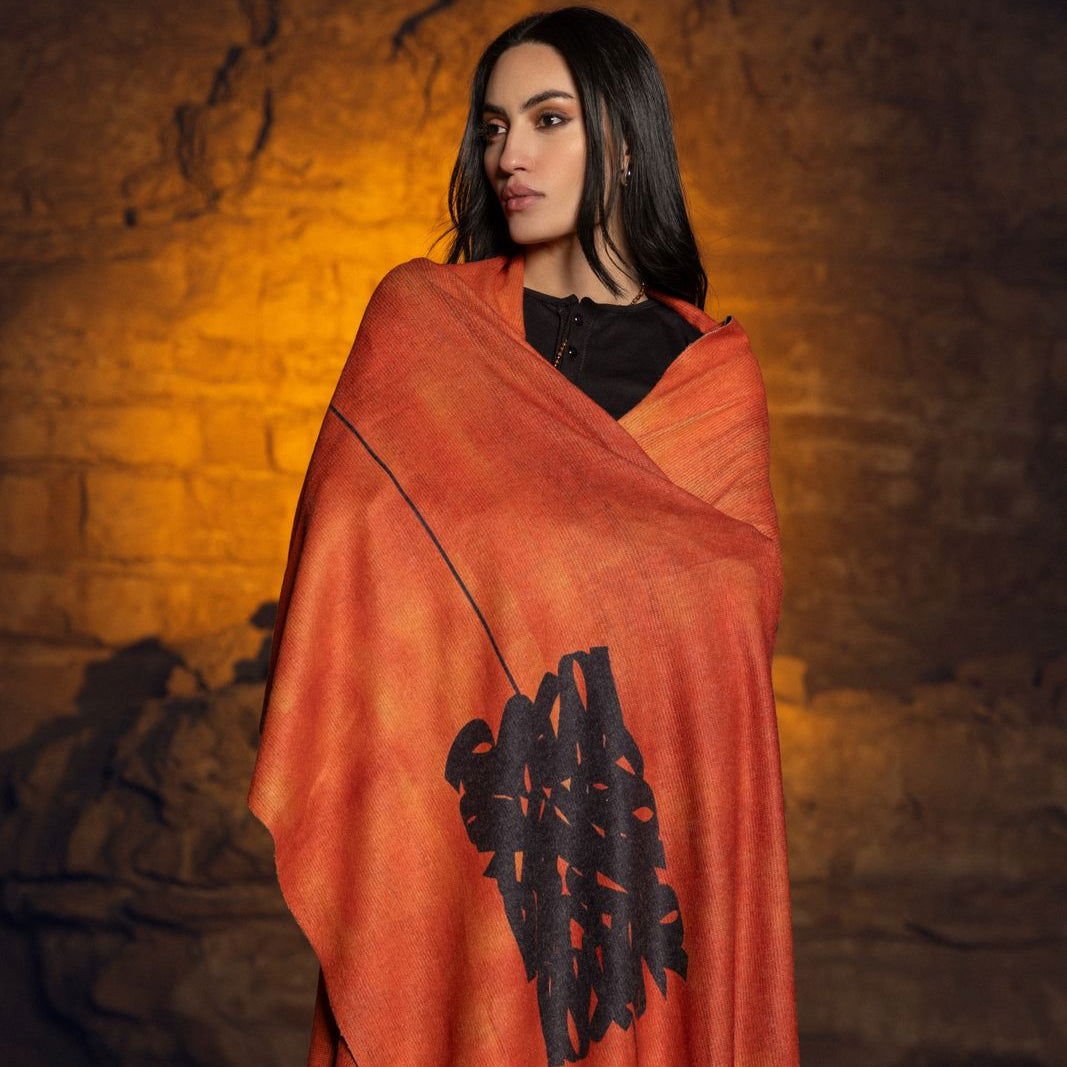 Bold Wool Shawl - AB ESSENTIALS