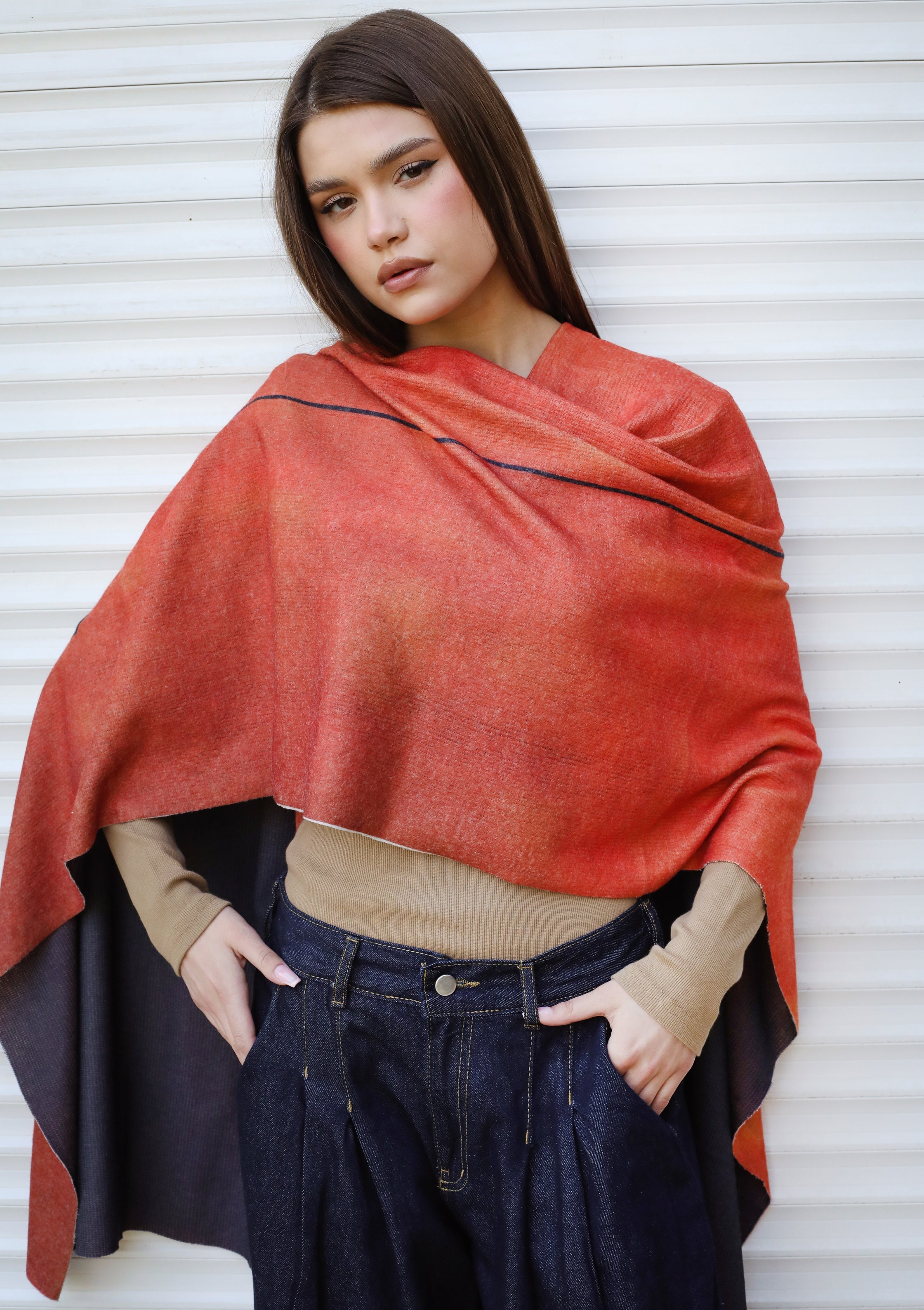 Bold Wool Shawl - AB ESSENTIALS