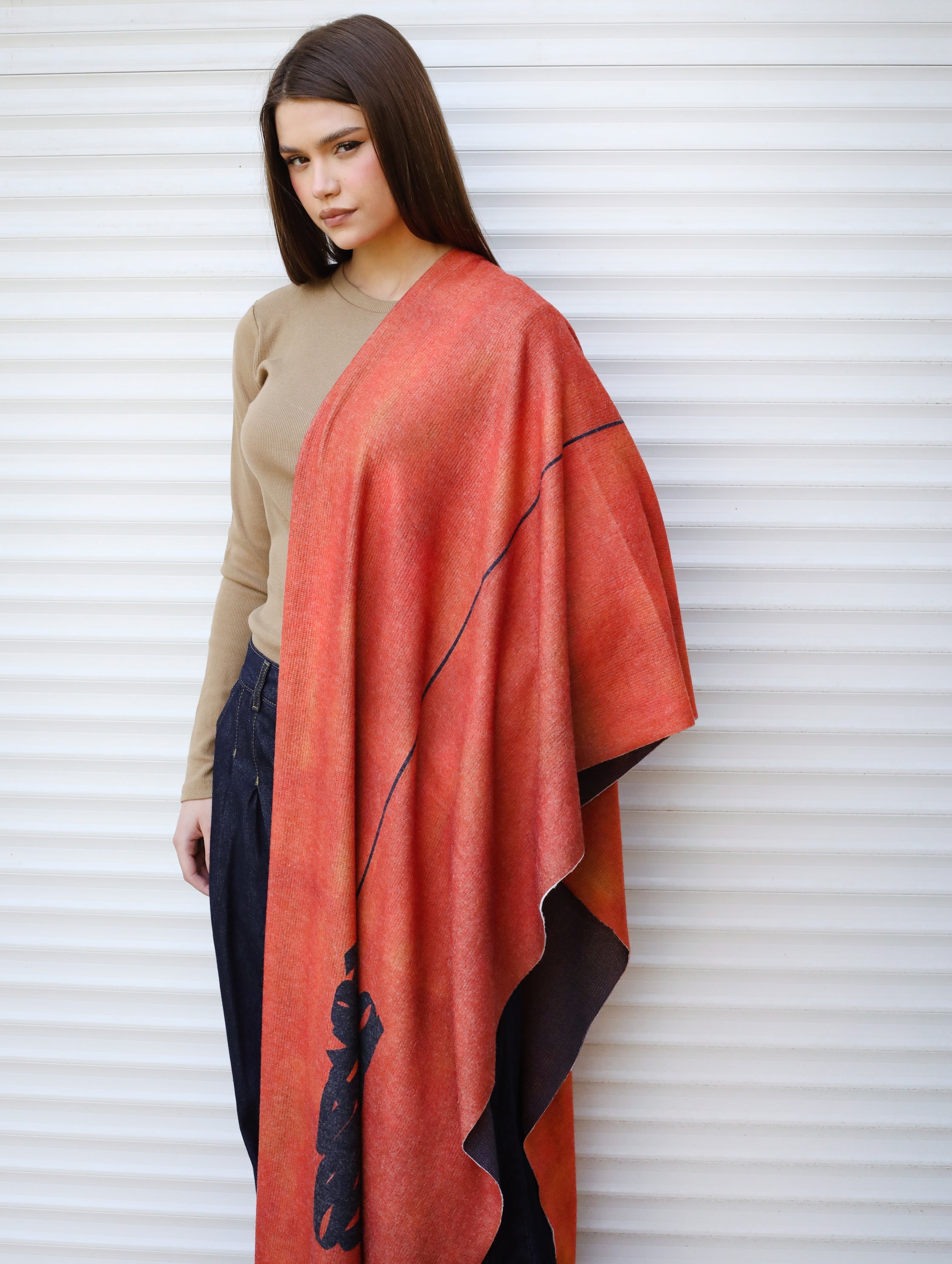 Bold Wool Shawl - AB ESSENTIALS