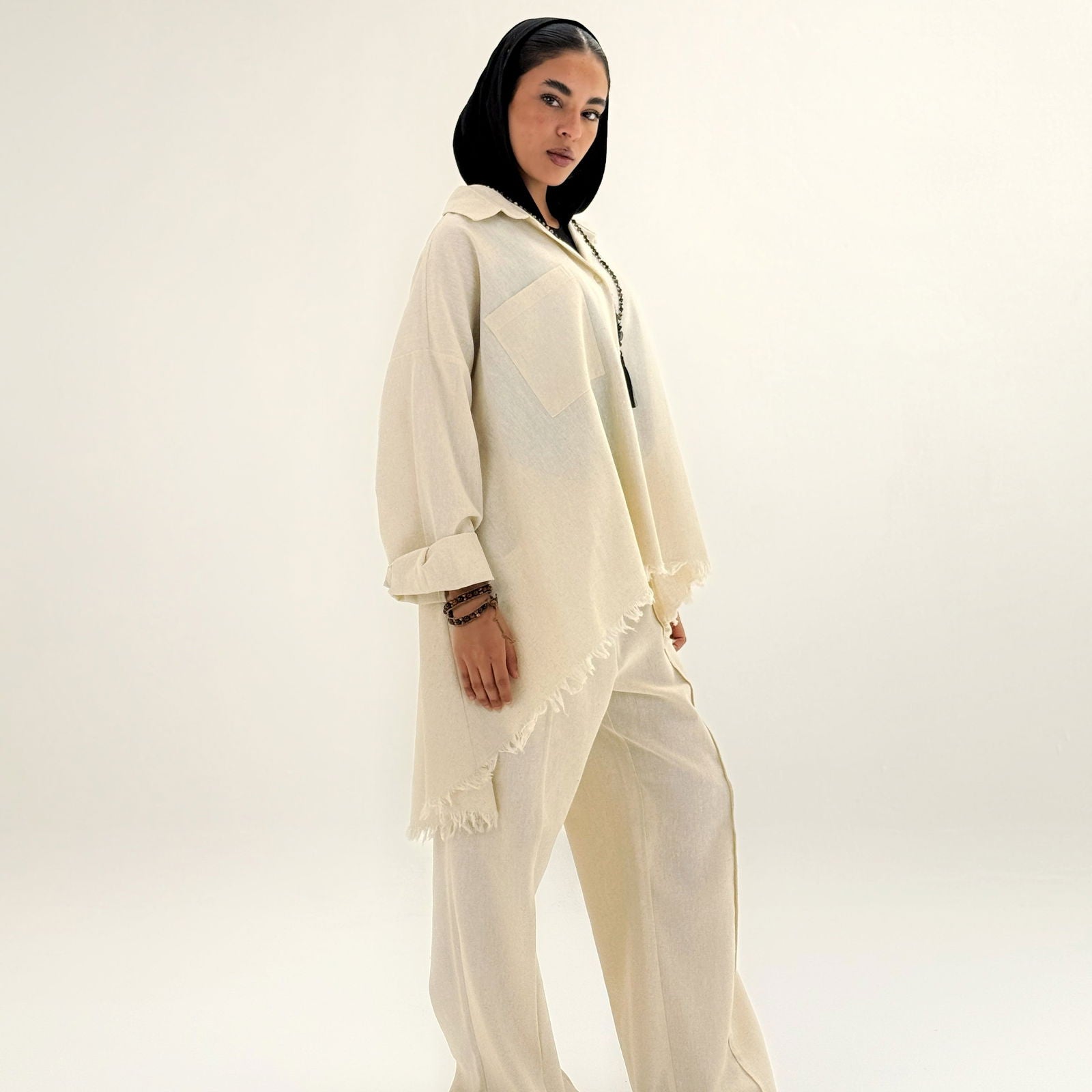 Breeze Raw Set Beige - AB ESSENTIALS